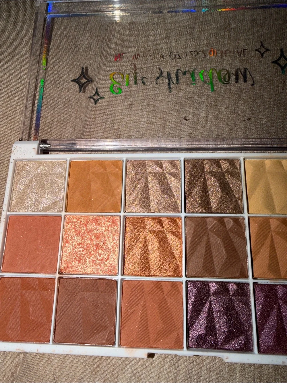 Colourpop eyeshadow set